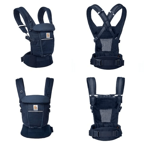 Porte-bébé physiologique ERGOBABY ADAPT Bleu Nuit – Image 3