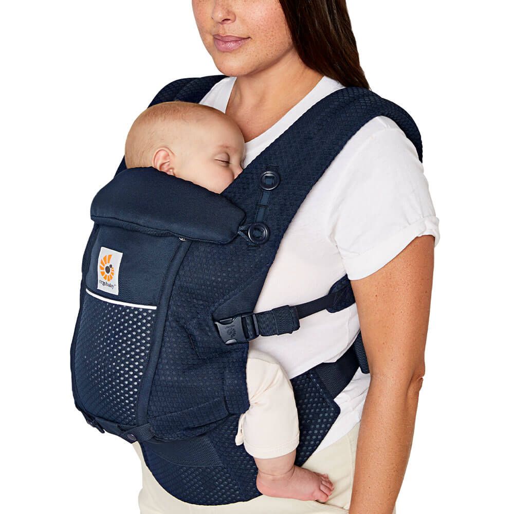 Porte-bébé physiologique ERGOBABY ADAPT Bleu Nuit – Image 2