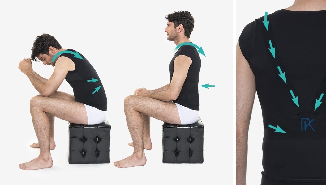 T-shirt Postural PERCKO Homme – Image 5