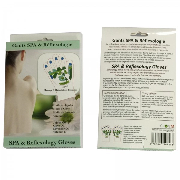 Gants SPA Adoucissants Réflexologie Zen'Arôme – Image 2