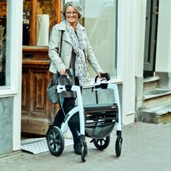 Rollator Rollz Motion 2 en 1: Rollator et fauteuil roulant