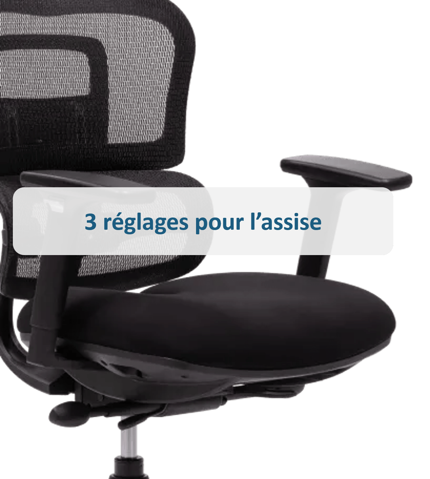 Chaise de bureau ergonomique Percko – Image 5