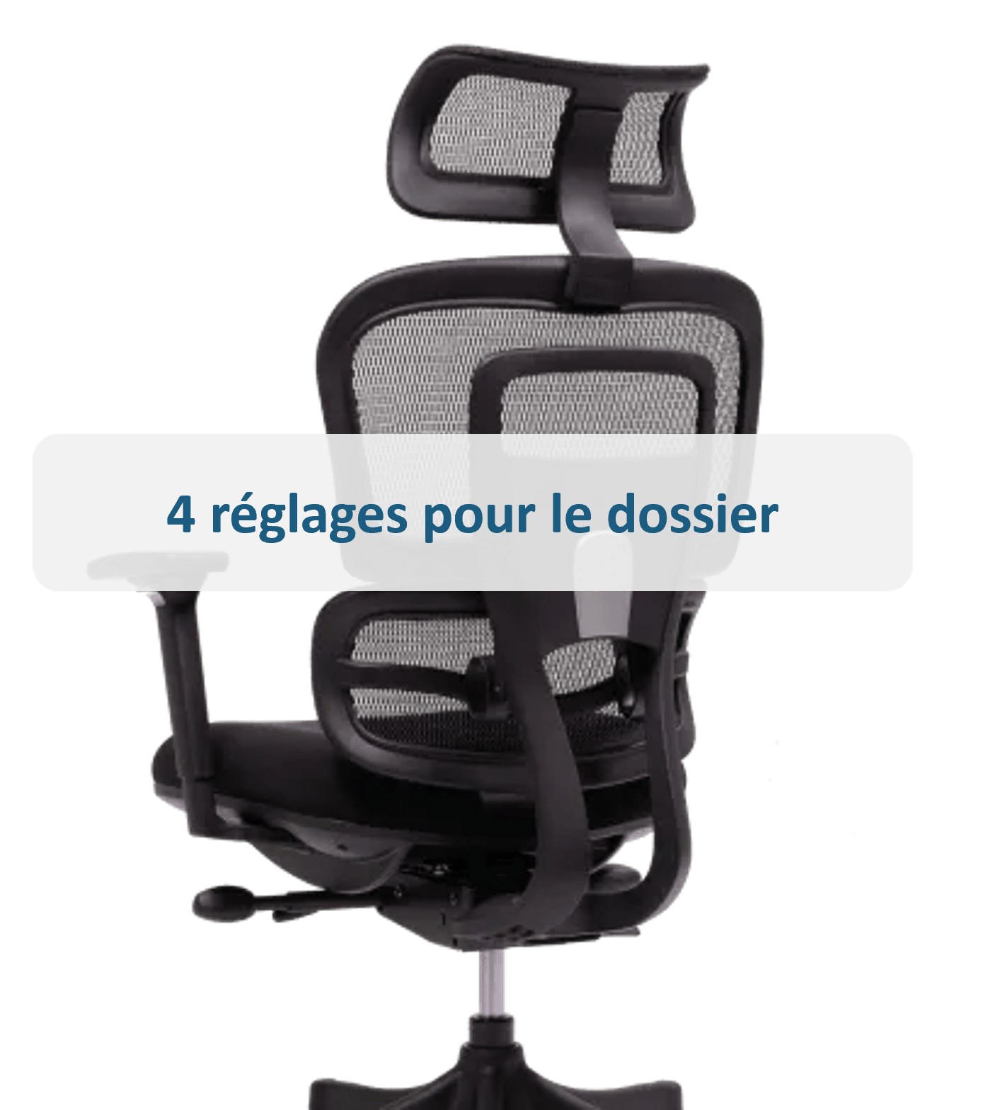Chaise de bureau ergonomique Percko – Image 3