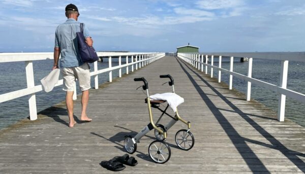 Rollator Let’s Go Out : léger, pliable et élégant