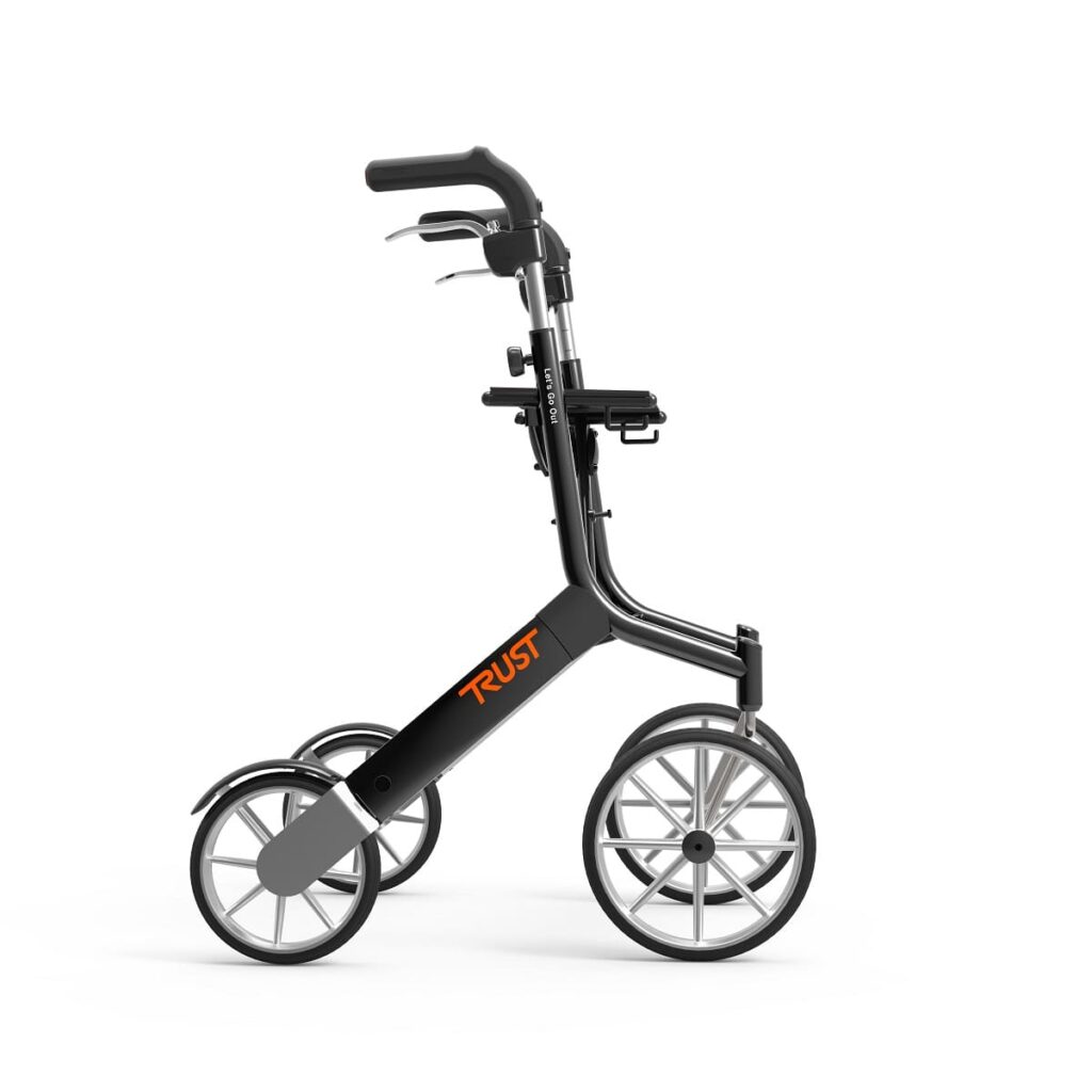 Rollator Let’s Go Out : léger, pliable et élégant