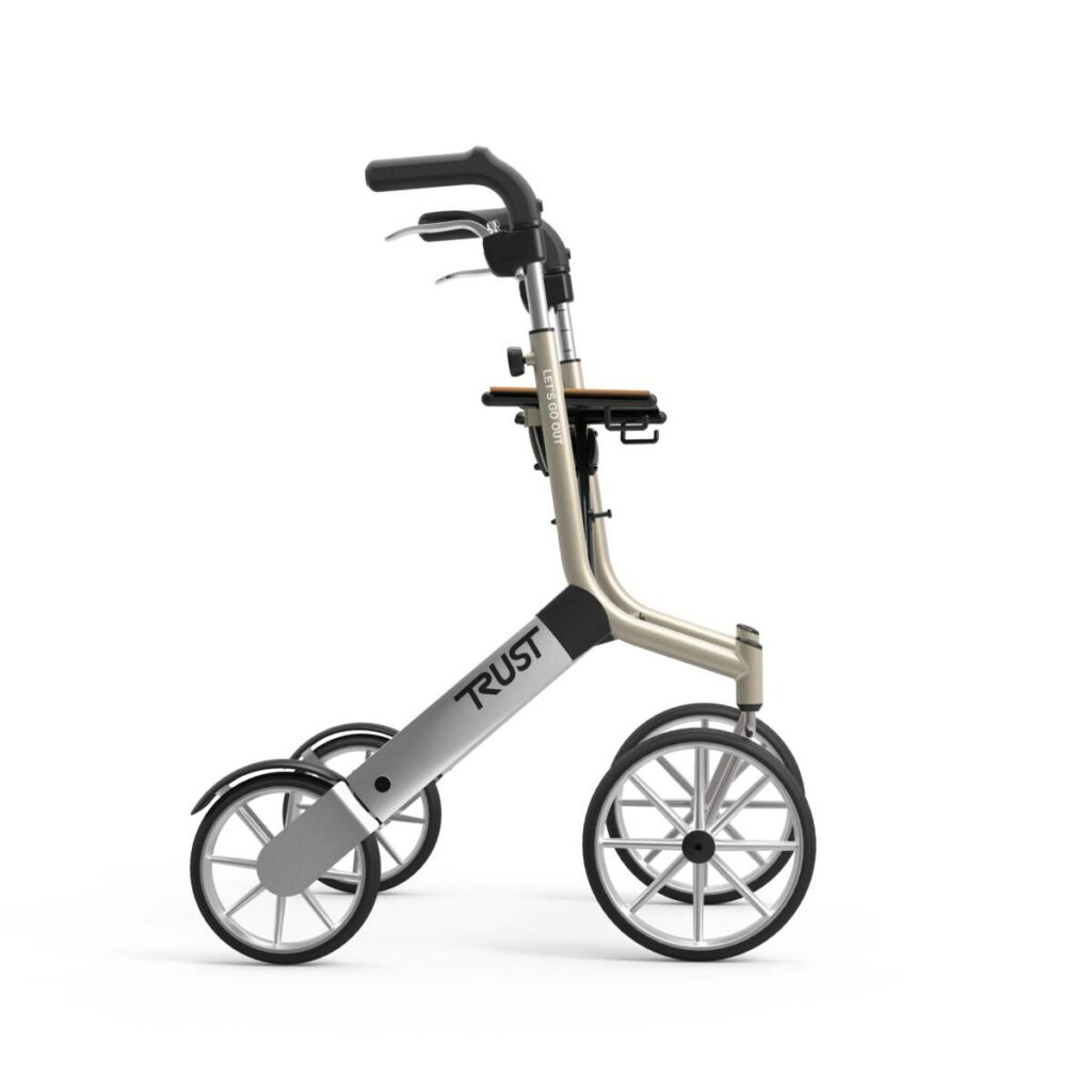 Rollator Let’s Go Out : léger, pliable et élégant