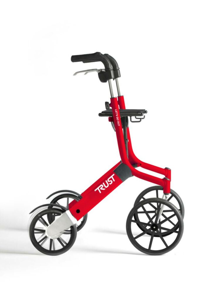 Rollator Let’s Go Out : léger, pliable et élégant